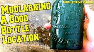 Mudlarking A Good Bottle Location