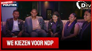  De Nieuwe Politiek LIVE • In gesprek met nieuwe jongeren NDP (Suriname)