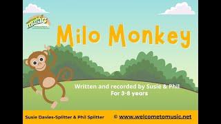 Milo Monkey –  literacy song for kids exploring the letter 'M' by Susie & Phil