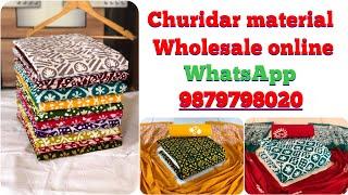 cotton Churidar dress material  cotton dress materials with price  wholesale Dress material