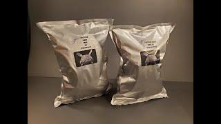 2020 Festive Ham Christmas MRE by Steve1989 Freeze Dried Homemade Ration Review Taste Testing Feast