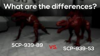 SCP-939 comparison: Are they different? - SCP: Secret Laboratory