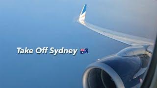 REX Airlines Boeing 737-800 Take off From Sydney Airport (SYD)