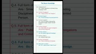 the basic knowledge. full form of Google,Apple, student, Facebook, Instagram, book #india #gk #all