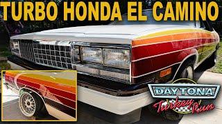 AWD Honda El Camino Build Update + Turkey Rod Run Finds and Widebody Mustang wheels?!