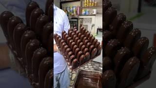 India's Most Loved  Chocobar Ice Cream Making  #icecream #streetfood #shorts