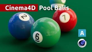 Cinema4D balls Arnold Render