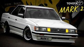 Toyota Mark 2 GX71 Grande 1987 круче любого BMW тех лет.