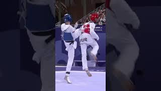 PARIS OLYMPIC GAMES TAEKWONDO HIGHLIGHTS #taekwondo #sports #olympics ##highlights #martialarts