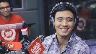 Erik Santos covers "Where Do Broken Hearts Go" LIVE on Wish 107.5 Bus