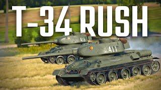 Early Cold War T-34 Tanks Raiding NEW West Germans in Gunner HEAT PC | April Fools Update