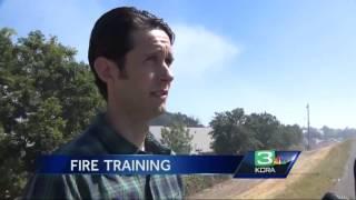 Sacramento Fire crews conduct training sessions near Cal Expo