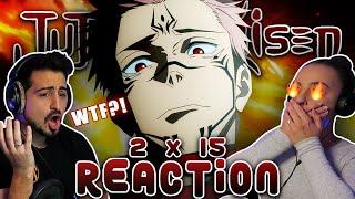 ABSOLUTE INSANITY!! Jujutsu Kaisen 2x15 REACTION! | "Fluctuations, Part 2"