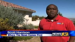 Landslide Damaging Homes in Broadmoor Bluffs