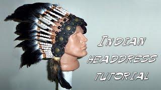 Костюм индейца на новый год своими руками / Indian headdress DIY