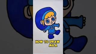 How to draw Mila | how to draw #shorts