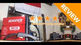 Review Daiden MIGi 130 mesin las mig flux core tanpa gas CO2 termurah