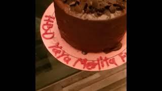 MY CHOCOLATE BIRTHDAY CAKE/merlit blogs