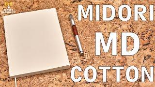 Midori MD Cotton Notebook Review 4K