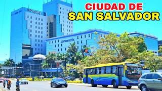 ASI SE ENCUENTRA LA CIUDAD DE SAN SALVADOR. #elsalvador