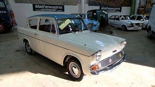 1965 FORD ANGLIA | MATHEWSONS CLASSIC CARS | AUCTION: 12,13 & 14 MARCH 2025