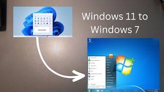 Make Windows 11 look and feel like Windows 7