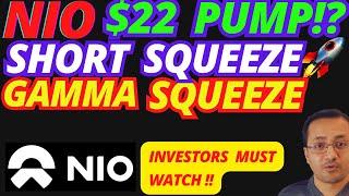 Squeeze $22?NIO Stock Short Squeeze - Gamma Squeeze, Nio Stock Price Prediction NIO Must Watch