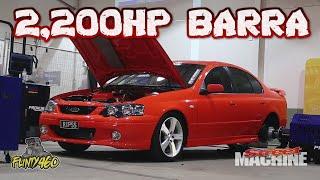 INSANE FORD TURBO BARRA MAKES 2,200RWHP!!!