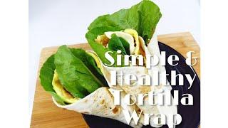 Tortilla wrap | Simple Recipe | Black pepper sauce Tortilla Wrap | Cooking with Sheryl