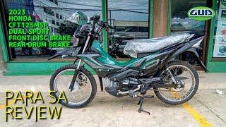 HONDA CFT125MSP / XRM125 FI DUAL SPORT PARA SA PRICE UPDATE & REVIEW | FPC