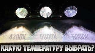 Какой ксенон выбрать по температуре. Разница между 4300К 5000К 6000К на примере ламп Vision HLB