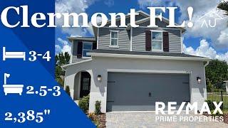 Model Home 3-4 Bedrooms, 2.5-3 Baths, Loft, Den and 2 Car Garage in Clermont FL