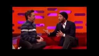 Robert Downey Jr. and Jude Law funniest on set story on The Graham Norton Show