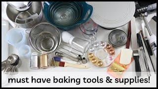 Baking Essentials | Must Have Baking Equipment, Tools, & Supplies For Every Baker