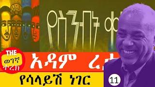 የሳላይሽ ነገር | ምቀኝነት ሳይንስ ነው | የስንብት ቀለማት ክፍል 11 | አዳም ረታ Yesinbit kelemat | Adam Reta #wegegnaterek