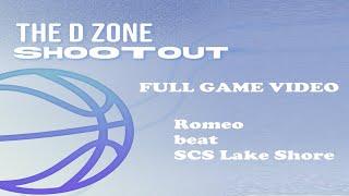 The D Zone Basketball Shootout: Romeo beat St. Clair Shores Lake Shore