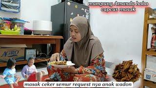 Sebisanya !! Masak ceker ayam semur