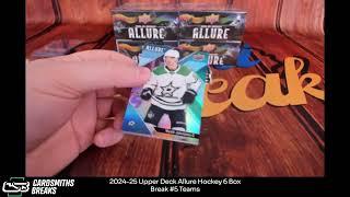 2024-25 Upper Deck Allure Hockey 6 Box Break #5
