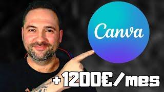 Obtén +1200€ por mes Usando Canva 30 Minutos Al Dia (10 Maneras De Ganar Dinero Con Canva)