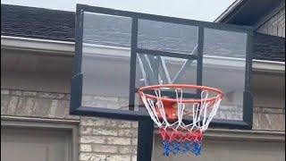 Yohood Basketball Hoop Outdoor 5 25 10ft Quickly Adjustable Review
