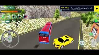 US Bus Driving Simulator 3D - Real Coach Bus Driving in City - Android GamePlay