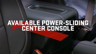 Next Generation GMC Yukon | How-To – Available Power-Sliding Center Console | GMC