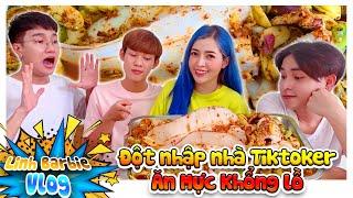 Đột Nhập Nhà Tik Toker - Ăn Mực Khổng Lồ Lắc Cóc Non Sốt Thái I Linh Barbie Vlog