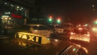 4K Taxi | Driving | Emergency Vehicle | Pov | Free Stock Video Footage