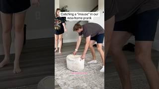 Catching a 'mouse' to get my husband's reaction