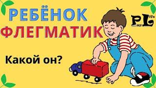The child is phlegmatic. Description.