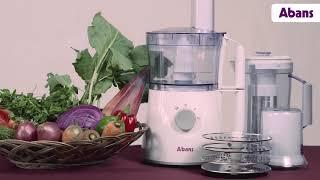 Abans 7 in 1 Food Processor