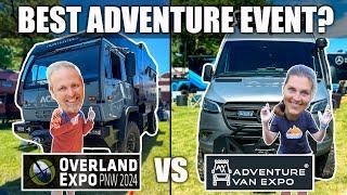 WHAT to EXPECT: Overland Expo PNW vs Adventure Van Expo Recap