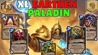 Sweet Combos Tryouts ► Best XL Earthen Paladin Deck to Climb Legend ► Hearthstone Standard 30.6.2