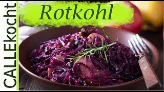 Duftender Rotkohl einfach schneiden und kochen - Omas bestes Rezept